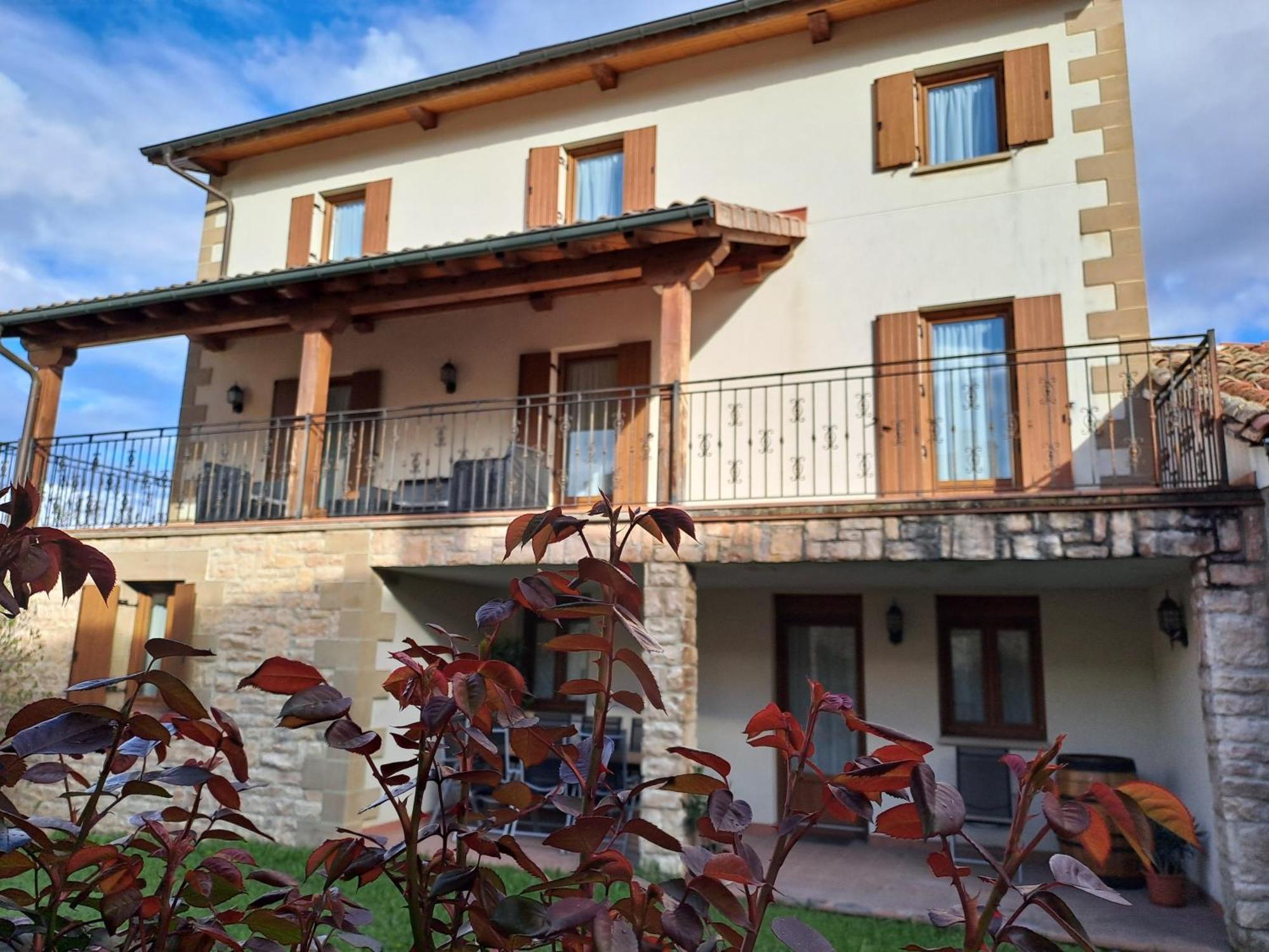 Casa Rural Torreblanca Urroz Eksteriør billede