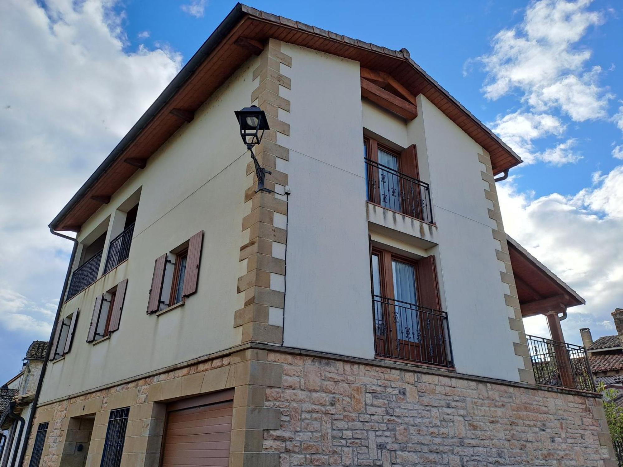 Casa Rural Torreblanca Urroz Eksteriør billede